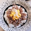 airi777's cooksnap of when they made 【フライパンひとつ】簡単しっとり鶏そぼろ.