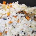 くわかな's cooksnap of when they made 栄養満点炊き込みご飯☆離乳食☆後期完了期.