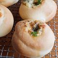 ｍａｔｃｈａｎ's cooksnap of when they made HBで。　コーンミールのチーズパン.