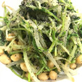おきむや's cooksnap of when they made 水菜と豆、もやしの中華風胡麻和え.