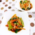 ﾁｲﾁｬﾝﾏﾏ's cooksnap of when they made 小松菜とにんじんのからしあえ.
