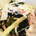 naki1227's cooksnap of when they made セロリ・ワカメとカニカマの胡麻和え.