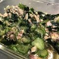 mtmoto's cooksnap of when they made サバ缶&胡瓜&ワカメの和え物.