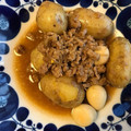R2016's cooksnap of when they made 皮付きそのまま！新じゃがのそぼろ煮.