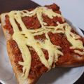 なつみ⑅﻿'s cooksnap of when they made ✿ミートマヨ　トースト✿.