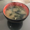 梨吉くん's cooksnap of when they made ひめ皮とワカメのお味噌汁.