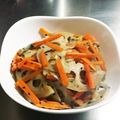 クックQRNPRB☆'s cooksnap of when they made 薄味蓮根キンピラ.