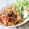 asuca1017's cooksnap of when they made トマトジュースで簡単トマトソースパスタ.