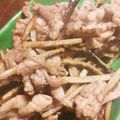 のぶ代's cooksnap of when they made 簡単♫さっぱりジューシー豚ゴボウ.