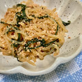 ☆さぶ☆☆'s cooksnap of when they made 大葉入り！しらたきとタラコの炒め物.