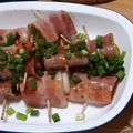sshhiihhoo's cooksnap of when they made ★キャンプで長ネギのベーコン巻き 美味！.
