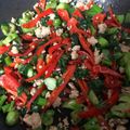 ekyy's cooksnap of when they made シンプルなチンゲンサイの鶏ひき肉炒め☆.