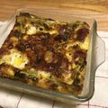 ふじこちゃんの弟子's cooksnap of when they made ほうれん草ベーコンの生地なしマヨキッシュ.