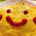 りーとぽん's cooksnap of when they made 炊飯器でラクラク☆オムライス☆.