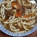 クックH86AFM☆'s cooksnap of when they made カレー粉と麺つゆでカレーうどん.