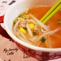 Richland☆Y's cooksnap of when they made うちのお味噌汁 豚ひき肉＆もやし＆コーン.