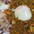 てぬきハナ's cooksnap of when they made フライパン簡単キーマカレー✨市販ルー活用.