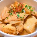 ゆりほのママ♪'s cooksnap of when they made 市販タレで時短♡厚揚げと鶏肉の生姜風煮物.