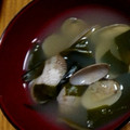 masakichi9's cooksnap of when they made あさりの味噌汁.