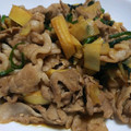 どむぞうくん's cooksnap of when they made 筍と豚肉ホウレンソウのコクうまソース炒め.