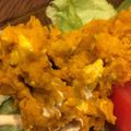 dasako山's cooksnap of when they made ∞簡単！かぼちゃとクリームチーズサラダ∞.