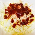 meechan_y's cooksnap of when they made キャベツツナケチャップサラダ.