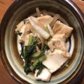 もぐとっぽ's cooksnap of when they made 糖質制限☆春菊と厚揚げの常備菜.