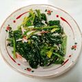 ポニーリボン's cooksnap of when they made 簡単もう一品！ホウレンソウサラダ(^^♪.