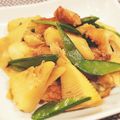 Aloha☆★'s cooksnap of when they made たけのこと鶏肉の土佐煮.