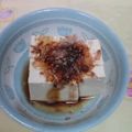 ちーちーぶーたん's cooksnap of when they made 冷奴をもっと美味しく☆.