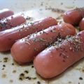 まめたん♪'s cooksnap of when they made レンジで一瞬！　イタリアンなソーセージ☆.