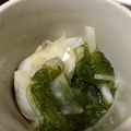 ぱたもん's cooksnap of when they made ダブルかぶ☆めかぶとかぶの和え物.