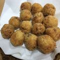 くじゃく４７'s cooksnap of when they made これなあに？ふわふわ食感！はんぺん団子.