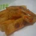 kisaragicats's cooksnap of when they made 人参嫌いもok♪人参とえのき春巻き.