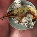 かおtan's cooksnap of when they made 牛乳で簡単☆伊勢海老のホワイトソース焼き.