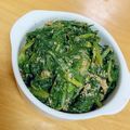 杏ママ☆'s cooksnap of when they made 小松菜のからし和え.