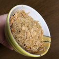 エビカニ食べたい's cooksnap of when they made ダイエットに☆しらたきで明太子パスタ♡.