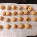 まめこ4UP1O☆'s cooksnap of when they made サラダ油でシナモンチョコ♡スノーボール.
