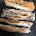 sakimama☆★'s cooksnap of when they made *簡単餃子の皮で☆あんこのカリカリ焼き*.