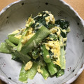 mi_ricky's cooksnap of when they made 小松菜としらすマヨ卵炒め和え.