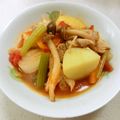 あっこ姉's cooksnap of when they made セロリたっぷりのチキントマトスープ.