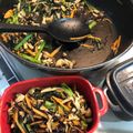 devil真希's cooksnap of when they made 【鉄分】ひじきの煮物＊厚揚げと小松菜入り.