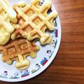 カズ形33's cooksnap of when they made HMで作る美味しいワッフル♡.