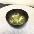 ☆こまっと☆'s cooksnap of when they made えのき茸と油揚げの味噌汁.