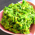 ちゃんきよ's cooksnap of when they made 菜の花　ゴマからしマヨ和え.