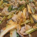 えりぺこ's cooksnap of when they made 簡単！豚小松菜のキムチマヨソテー.