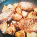ぴくしーの台所's cooksnap of when they made スキレットでやわらかポークステーキ.