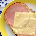 ふたごママちゃん's cooksnap of when they made ハムチーズ＊トースト.
