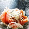ミカ★ヅキ's cooksnap of when they made スモークサーモンのささっとマリネ.