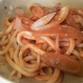 CoffeeCoco's cooksnap of when they made ♡休日ランチ③簡単うどんナポリ.